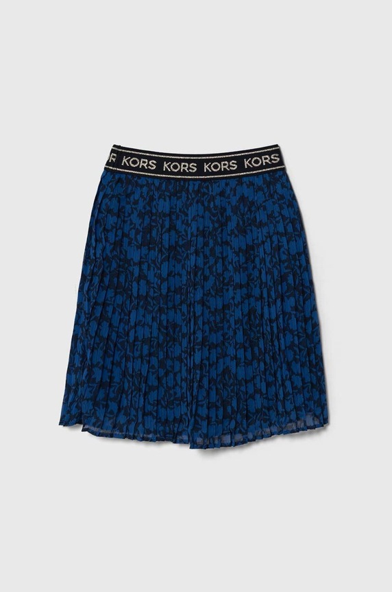 Michael Kors spódnica dziecięca midi niebieski R30045.102.108