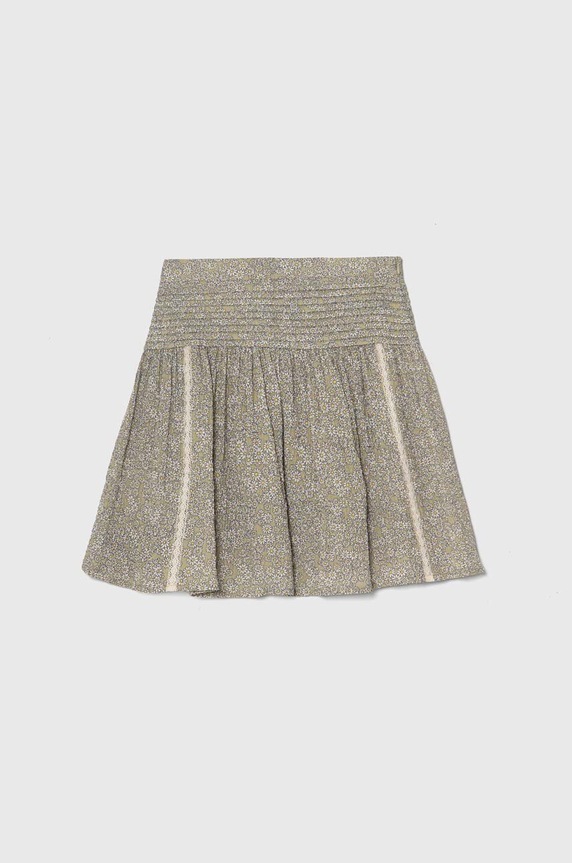 Dječja suknja United Colors of Benetton Planet friendly zelena 4RFGC001A.G.Seasonal