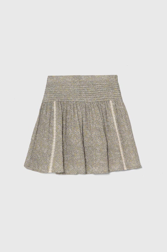 Dječja suknja United Colors of Benetton Planet friendly zelena 4RFGC001A.G.Seasonal