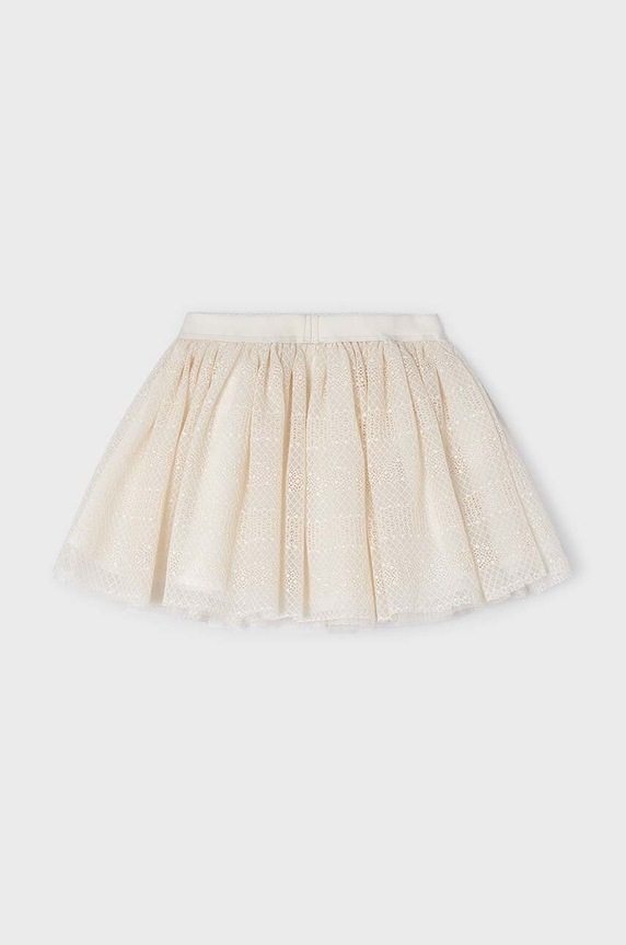 Παιδική φούστα Mayoral 3901.6A.Mini.PPYH μπεζ SS24