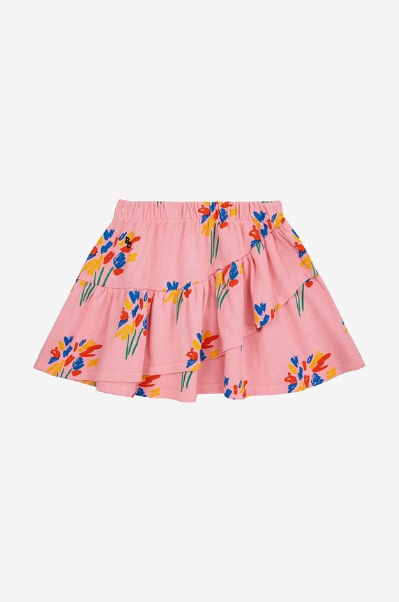 Bobo Choses fusta din bumbac pentru copii 124AC089 roz SS24