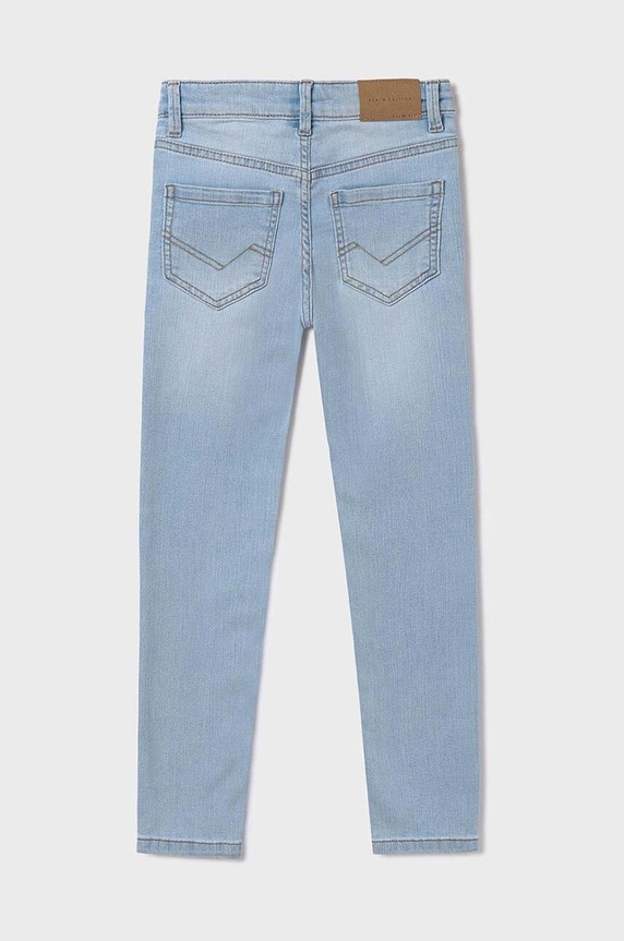 Dětské rifle Mayoral slim fit 538.7D.Junior.PPYH modrá SS24