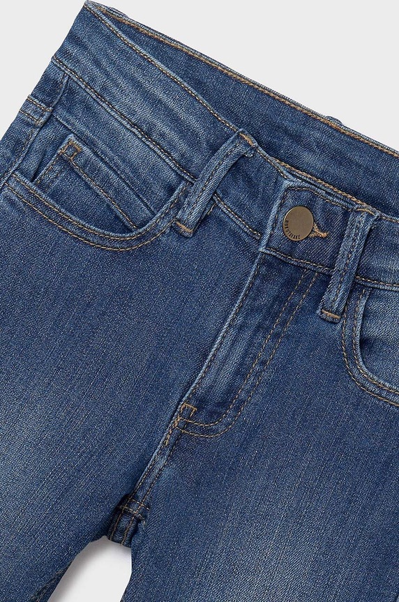 Dětské rifle Mayoral slim fit modrá 538.7D.Junior.PPYH
