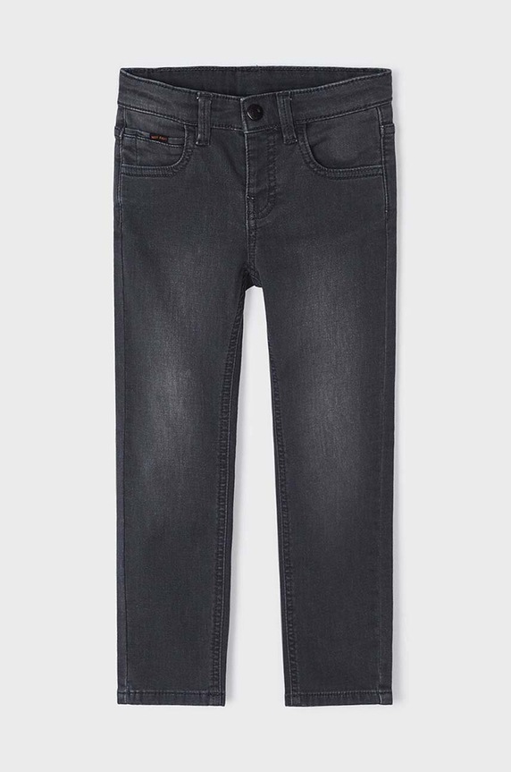 Mayoral jeans copii soft denim Planet friendly gri 3546.5F.Mini.PPYH