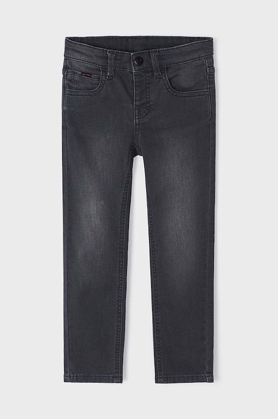 Mayoral jeans copii soft denim Planet friendly gri 3546.5F.Mini.PPYH