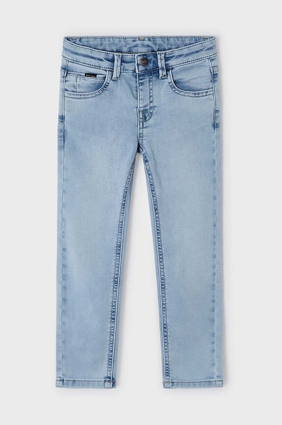 Dětské rifle Mayoral soft denim 3546.5F.Mini.PPYH modrá SS24