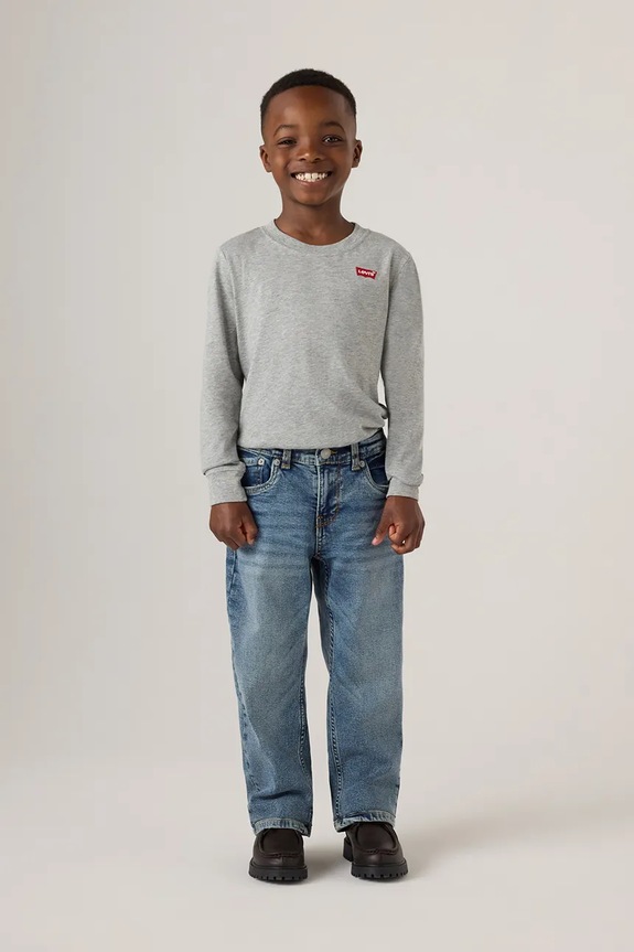 Levi's jeansy dziecięce LVB 551Z AUTHENTIC STRGHT JEAN niebieski 8ED512