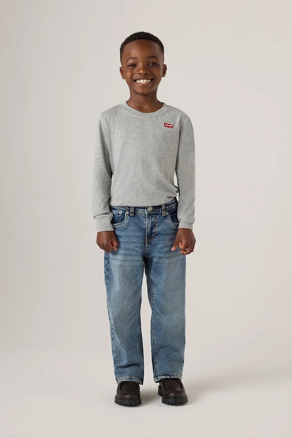 Levi's jeansy dziecięce LVB 551Z AUTHENTIC STRGHT JEAN niebieski 8ED512