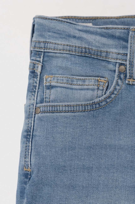 Αγορίστικα Παιδικά τζιν Pepe Jeans SKINNY JEANS JR PB202133MR4 μπλε