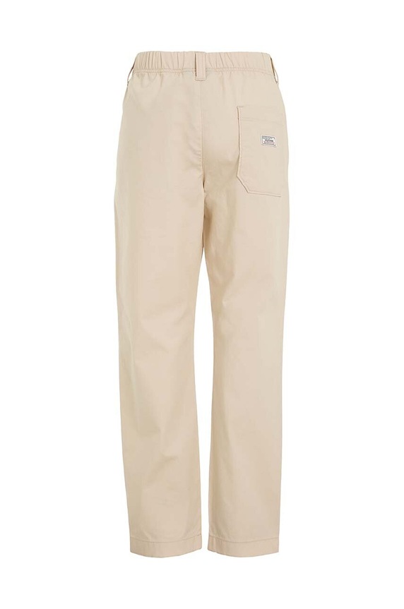 CHLAPEC Dětské kalhoty Tommy Hilfiger KB0KB08895.128.176.PPYH béžová