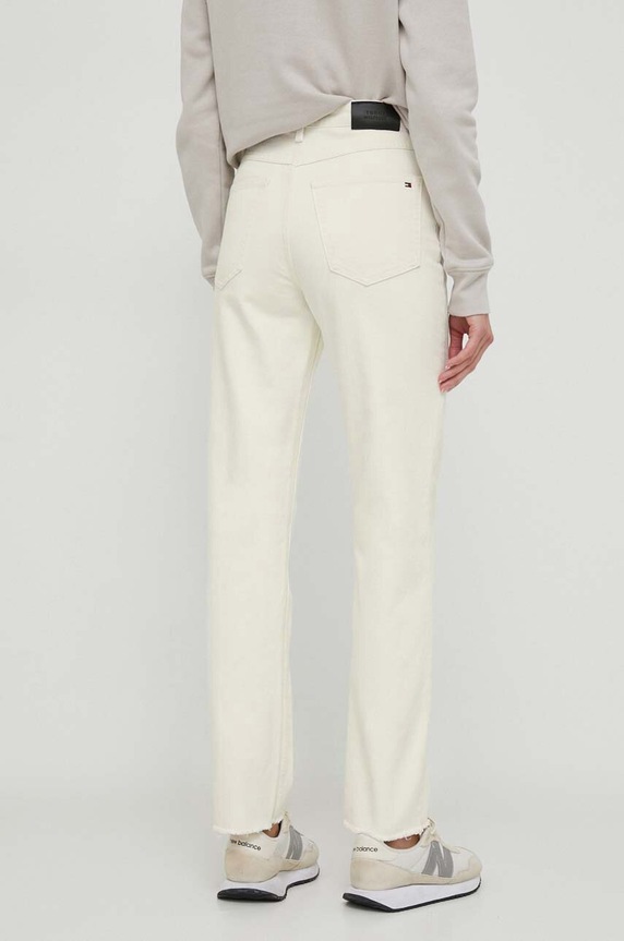 Oblečení Džíny Tommy Hilfiger WW0WW40642 béžová