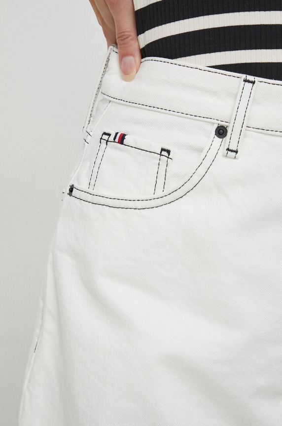 Tommy Hilfiger jeansy WW0WW40643 beżowy
