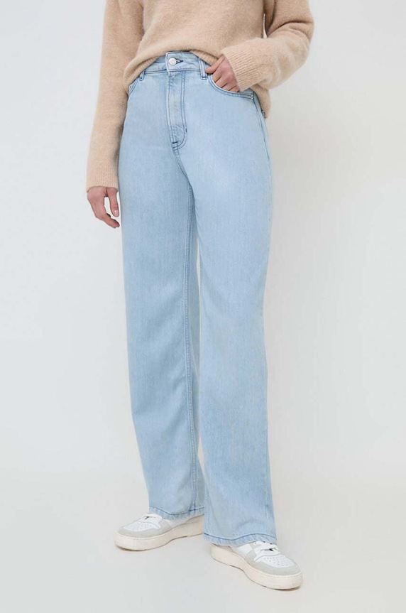 BOSS Orange jeansy Planet friendly niebieski 50512589