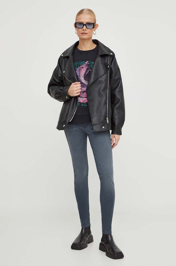 G-Star jeansy Lhana D19079.9882 szary SS24