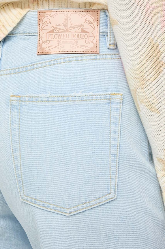 Τζιν παντελόνι Twinset μπλε 241AP2460