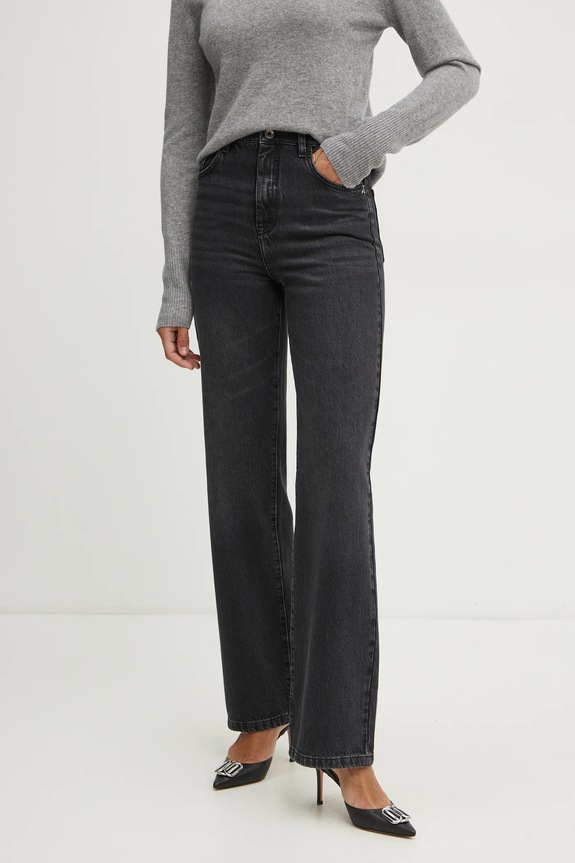 Patrizia Pepe jeansy Planet friendly czarny 8P0487.D1WZN