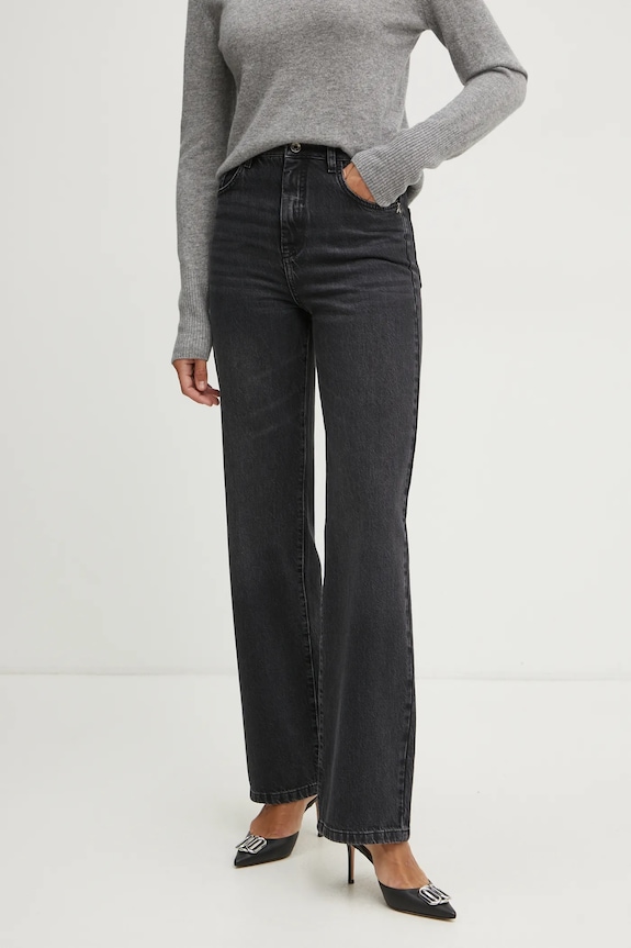 Patrizia Pepe jeansy Planet friendly czarny 8P0487.D1WZN