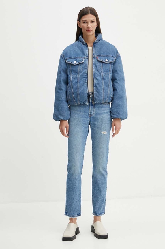 Levi's jeansy 501® JEANS FOR WOMEN 12501 niebieski AA00