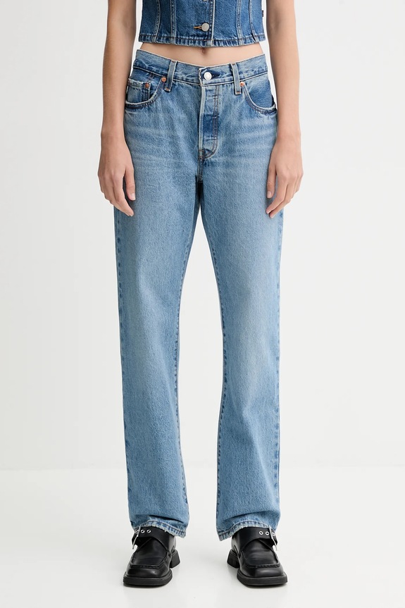 Levi's jeansy 501® 90S Planet friendly niebieski A1959