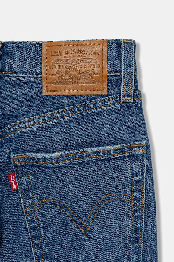 Ρούχα Τζιν παντελόνι Levi's RIBCAGE STRAIGHT ANKLE 72693 μπλε