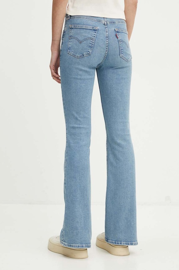 Odzież Levi's jeansy 726 HR FLARE A3410 niebieski