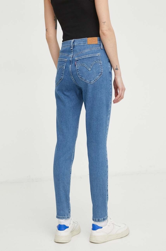 Odjeća Traperice Levi's RETRO HIGH SKINNY RETRO HIGH SKINNY A5758 plava