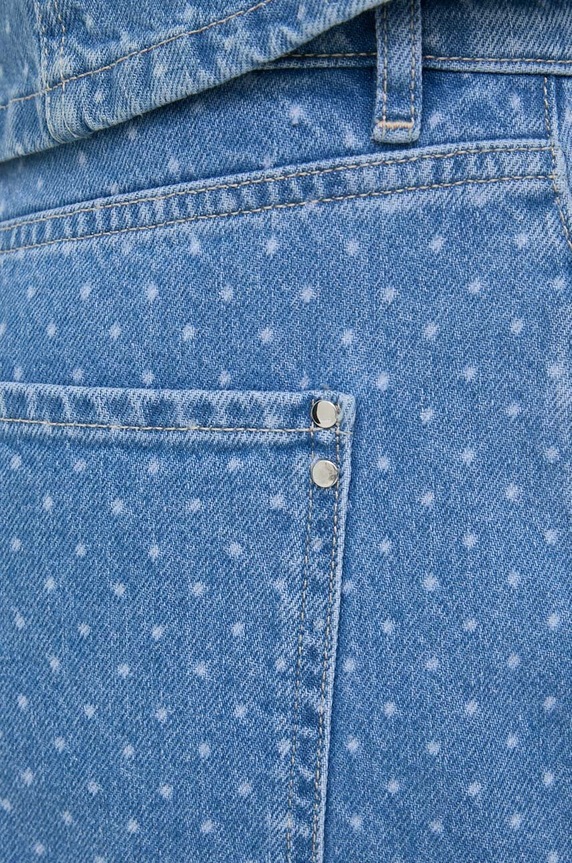 Custommade jeansy Oteca Dots niebieski 999449608