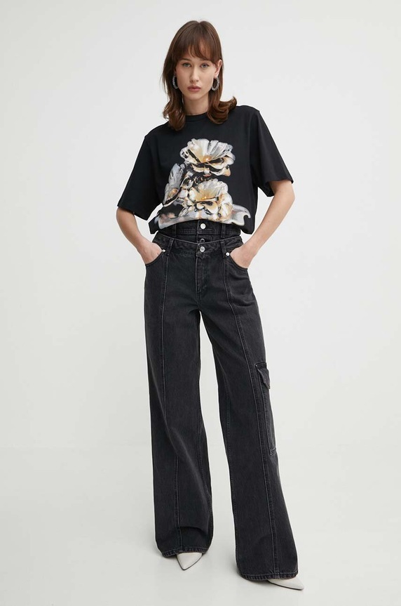 Stine Goya jeansy Planet friendly szary SG5473