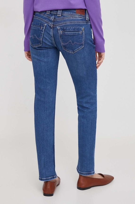 Oblečenie Rifle Pepe Jeans SLIM LW PL204588XW6 modrá