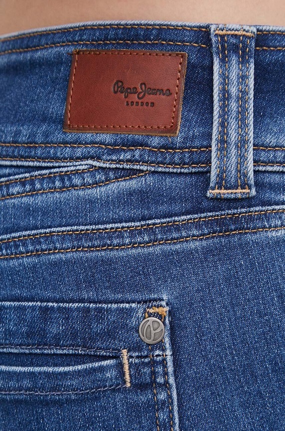 Rifle Pepe Jeans SLIM LW modrá PL204588XW6