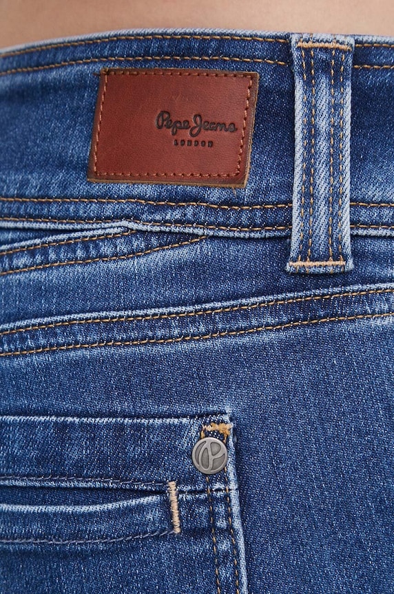 Rifle Pepe Jeans SLIM LW modrá PL204588XW6