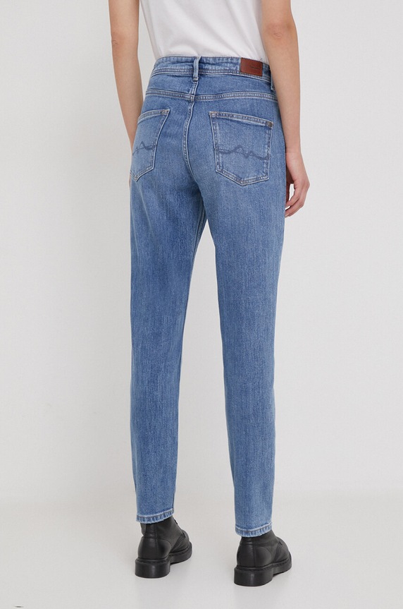 Odzież Pepe Jeans jeansy TAPERED JEANS HW PL204591GX9 niebieski