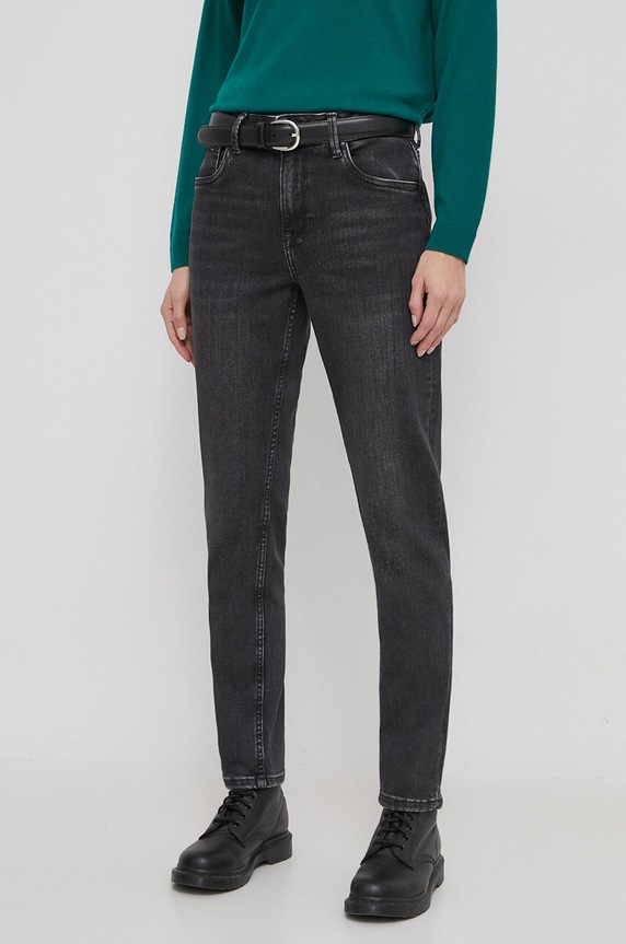 Odjeća Traperice Pepe Jeans TAPERED HW PL204591XW1 siva