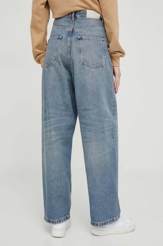 Odzież Tommy Hilfiger jeansy WW0WW41300 niebieski