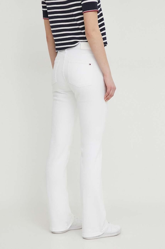 Oblečení Džíny Tommy Hilfiger WW0WW41304 bílá