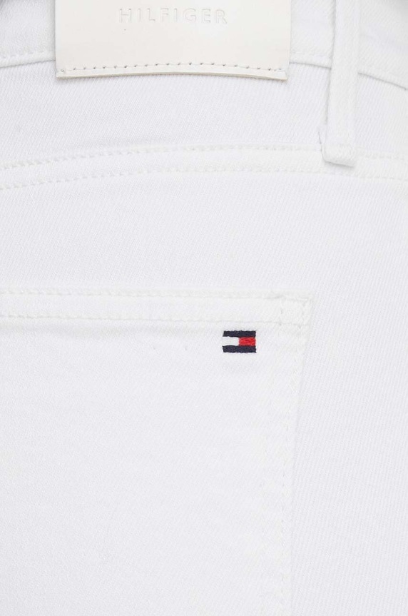 Džíny Tommy Hilfiger bílá WW0WW41304