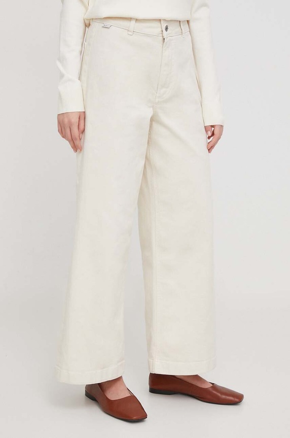 Kavbojke Pepe Jeans Tania bež PL211698