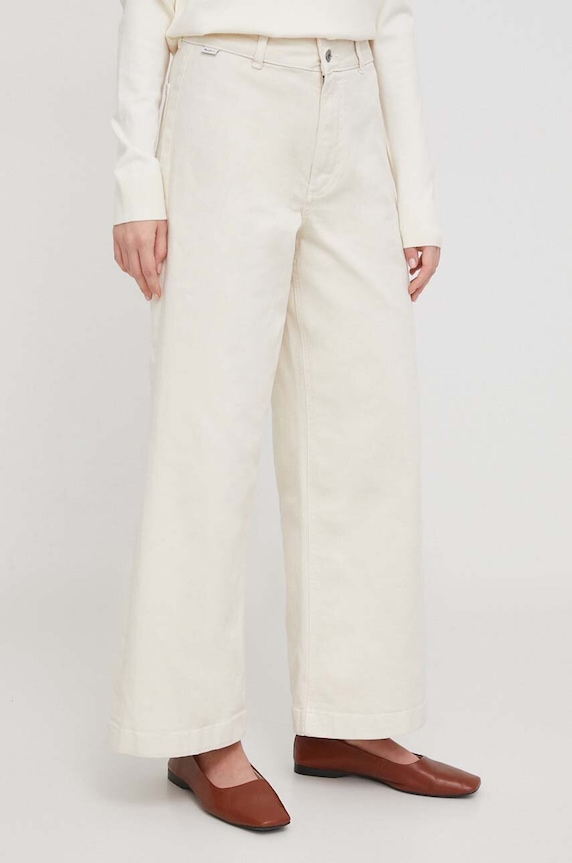 Kavbojke Pepe Jeans Tania bež PL211698