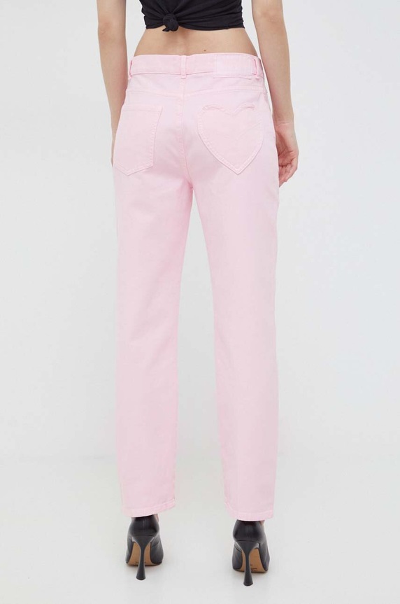 Moschino Jeans jeansy różowy 0332.3246