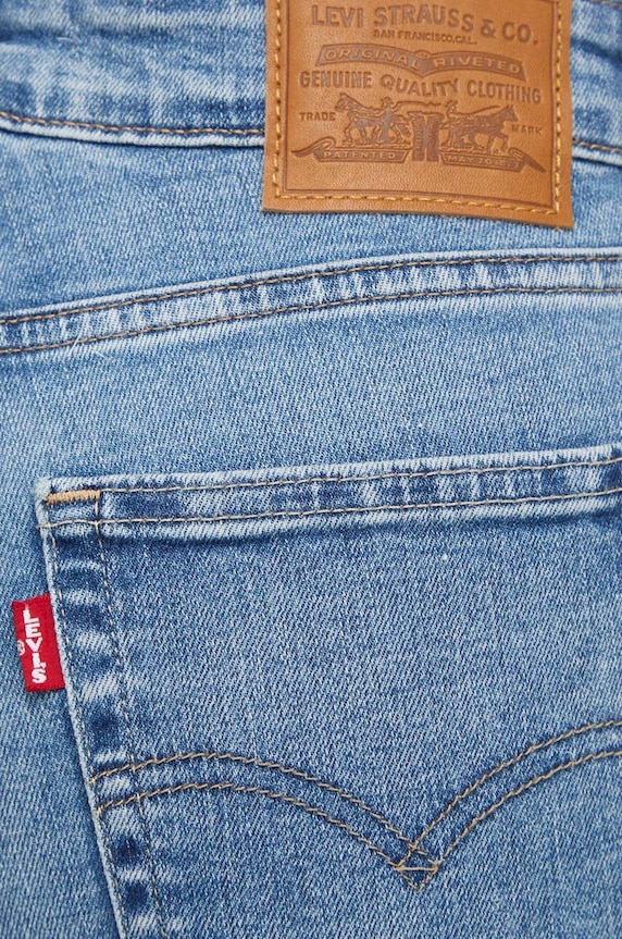 Levi's jeansy 725 HIGH RISE BOOTCUT niebieski 18759