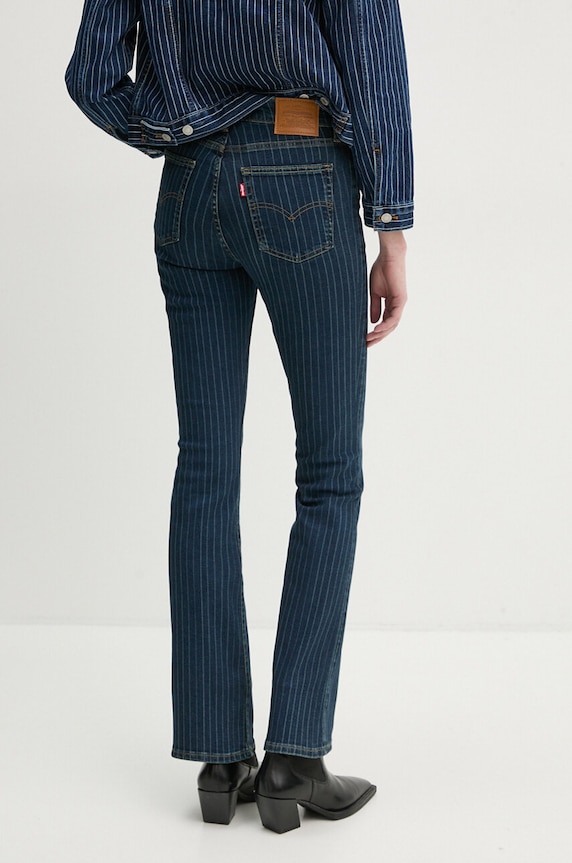 Odzież Levi's jeansy 725 HIGH RISE BOOTCUT 18759 granatowy
