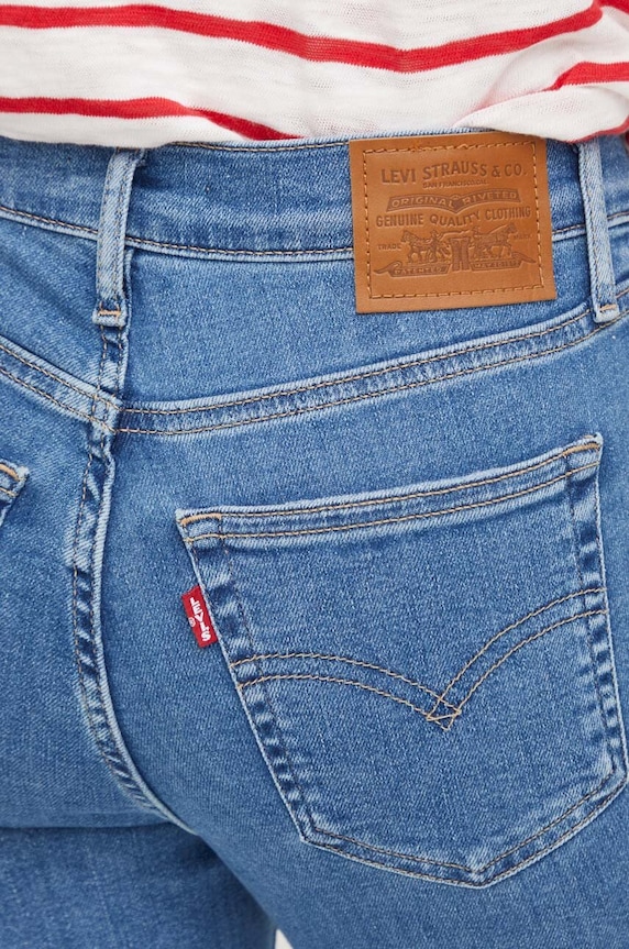 Levi's farmer 720 HIRISE SUPER SKINNY kék 52797