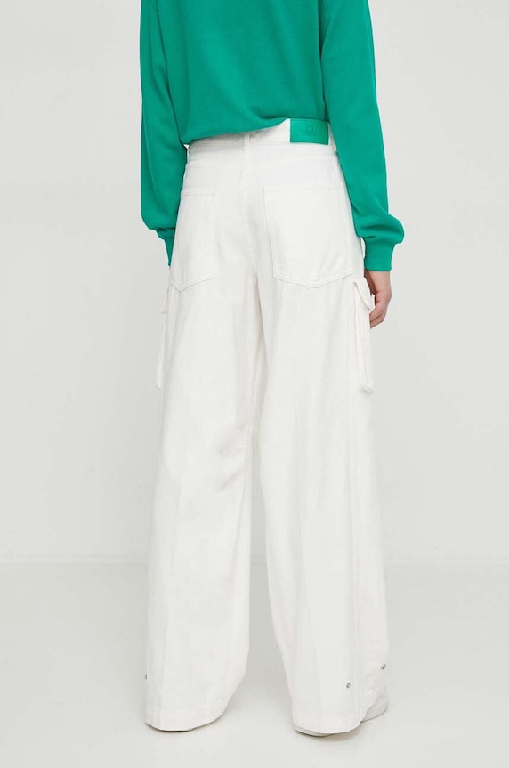 United Colors of Benetton jeansy beżowy 4DUKDF06G