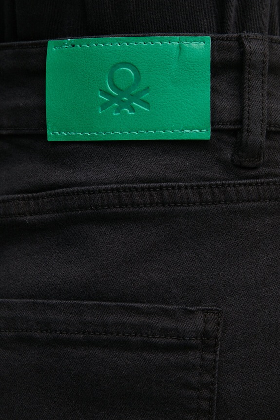 Τζιν παντελόνι United Colors of Benetton 49FWDE01S μαύρο