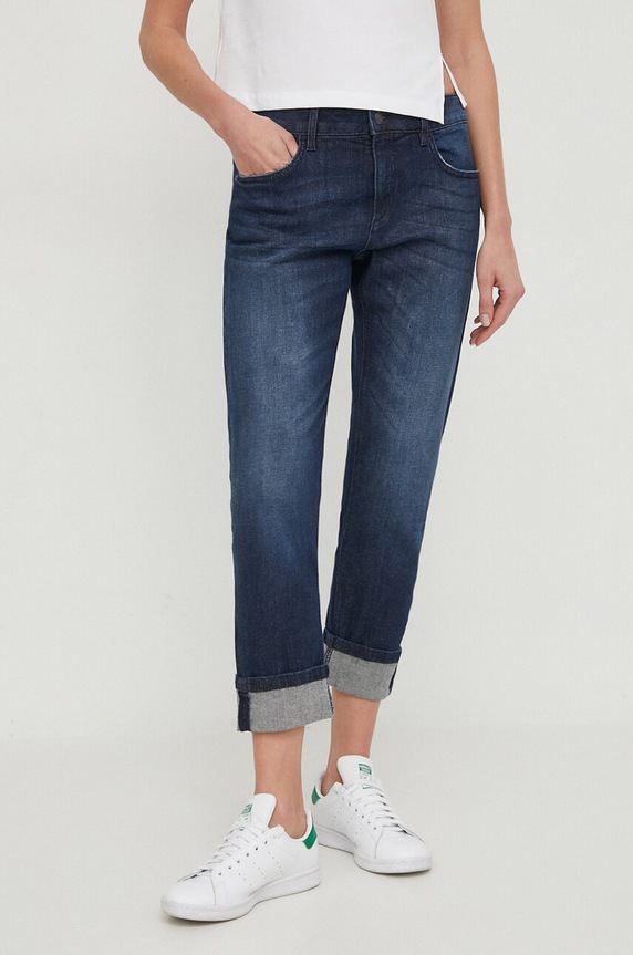 Sisley jeansy granatowy 44ZALE01J