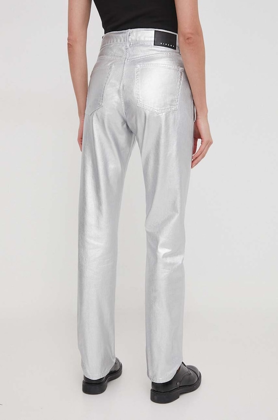 Одежда Джинсы Sisley 4JRGLE039 серебрянный