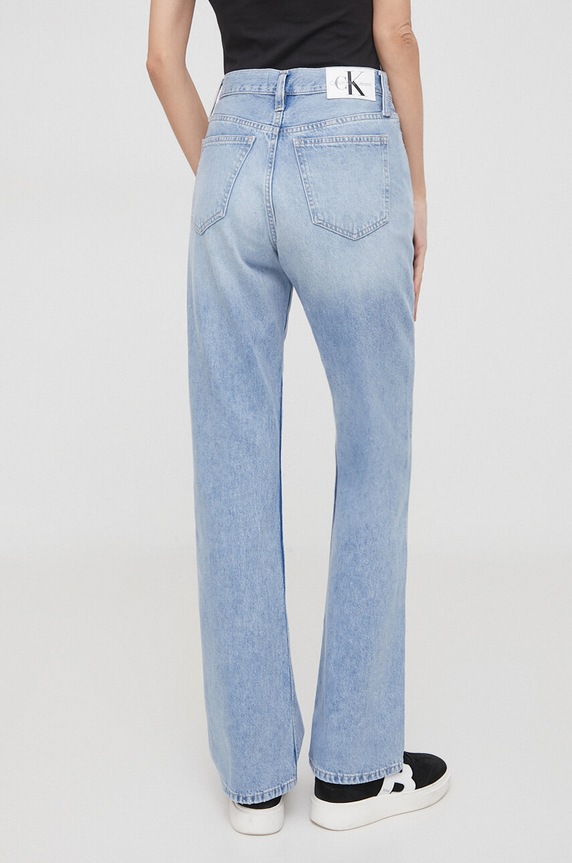 Odzież Calvin Klein Jeans jeansy J20J222752 niebieski