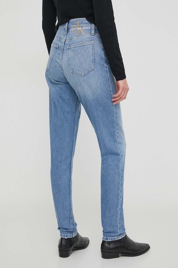 Oblečenie Rifle Calvin Klein Jeans Mom Jean J20J222764 modrá