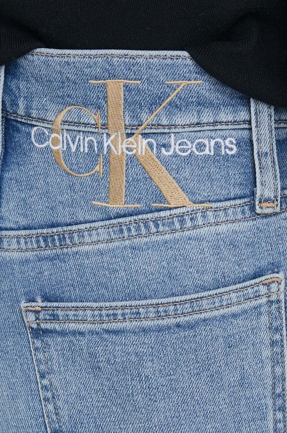 Rifle Calvin Klein Jeans Mom Jean modrá J20J222764