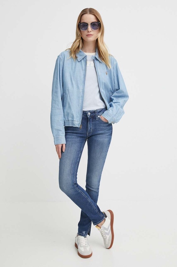 Traperice Calvin Klein Jeans J20J222758 plava SS24